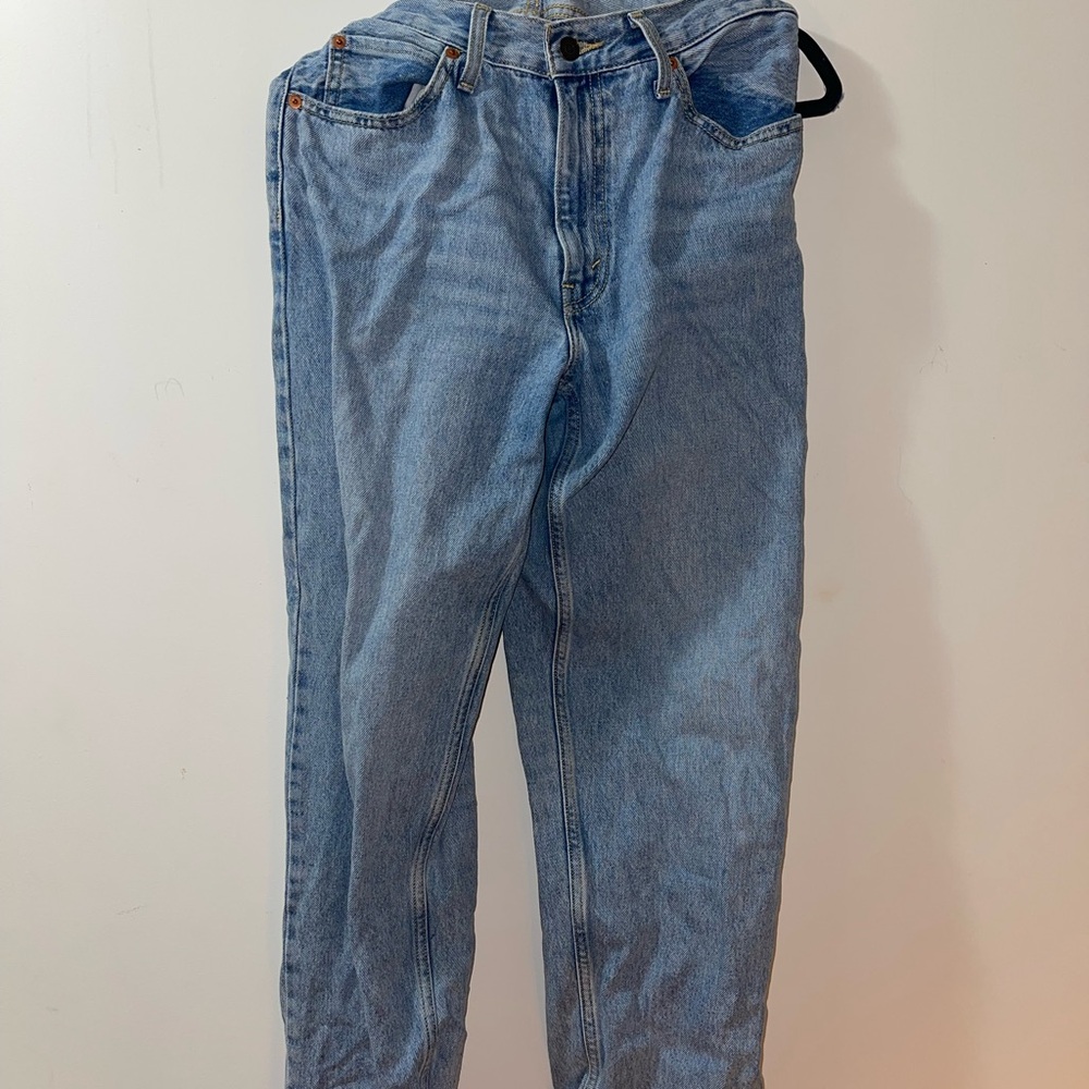 Levi's Light Blue Straight Leg Dad Jeans
